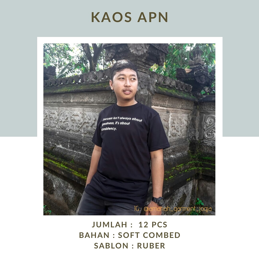 konveksi kaos oblong jogja