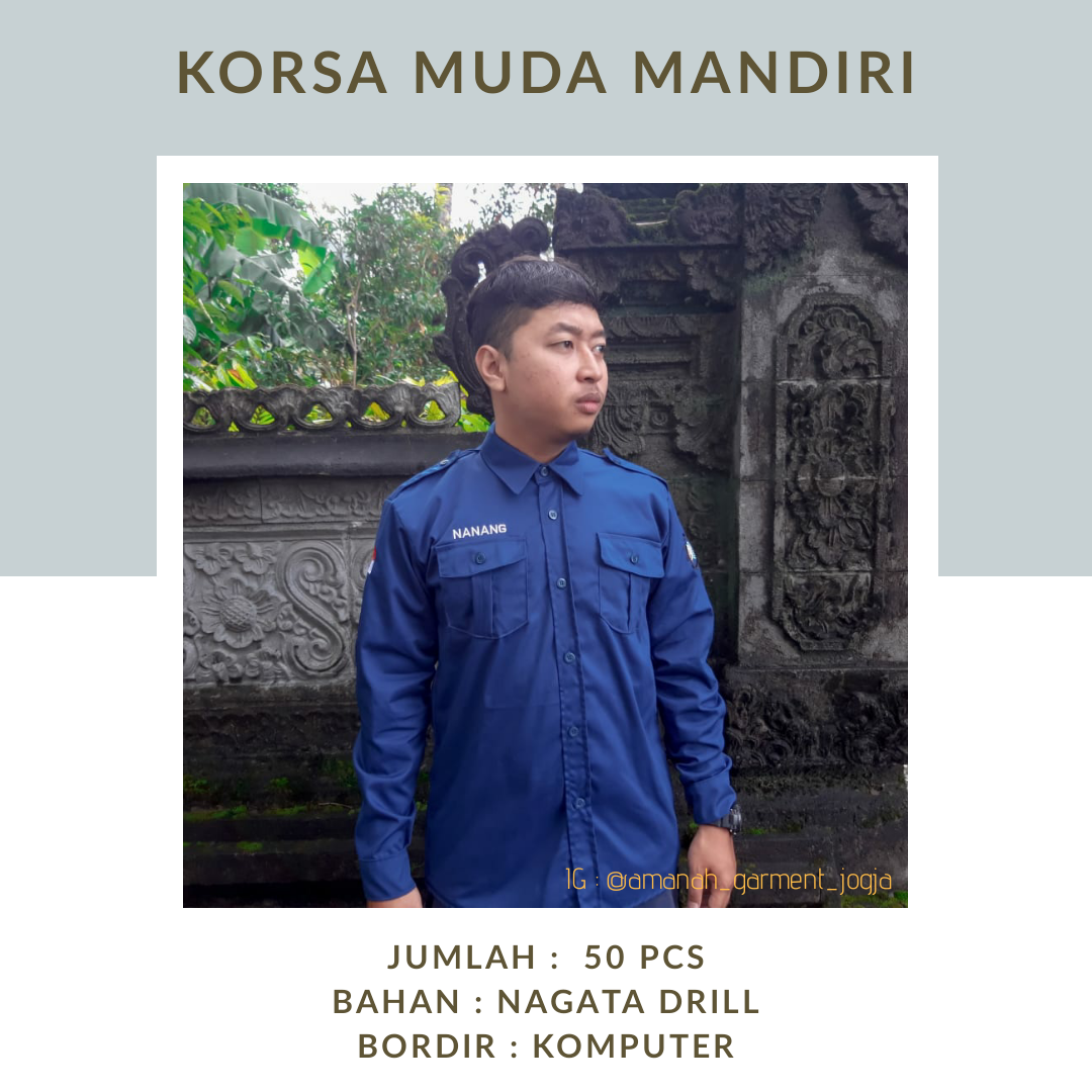 Harga baju pdh